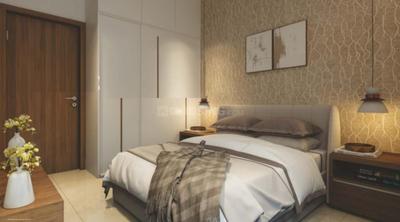 Bedroom Image of 958 Sq.ft 2 BHK Apartment / Flat for sale in Kasturi Apostrophe, Hinjawadi Phase 3 Pune for Rs. 8400000
