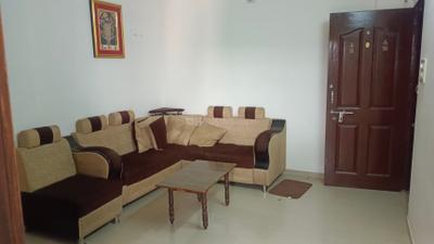 Living Room Image of 1100 Sq.ft 2 BHK Apartment / Flat for rent in Harni Vadodara for Rs. 18000