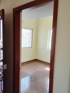 Bedroom Image of 800 Sq.ft 2 BHK Builder Floor for rent in Vajarahalli Bengaluru for Rs. 15500