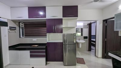 Kitchen Image of 801 Sq.ft 2 BHK Apartment / Flat for rent in Shree Venkatesh Graffiti Elite, Mundhwa Pune for Rs. 41000