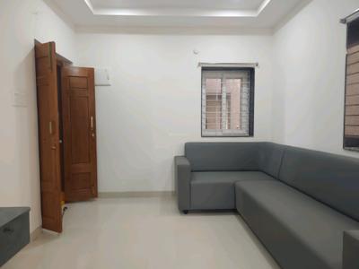 Living Room Image of 750 Sq.ft 1 BHK Apartment / Flat for rent in Gachibowli Hyderabad for Rs. 30000