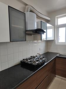 Kitchen Image of 1550 Sq.ft 3 BHK Apartment / Flat for rent in Maxxus Elanza, PR7 Airport Road Zirakpur for Rs. 35000