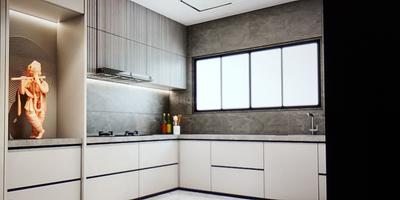 Kitchen Image of 2606 Sq.ft 3 BHK Apartment / Flat for sale in Vesu Surat for Rs. 13000000