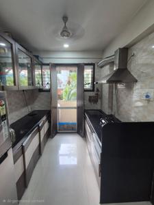 Kitchen Image of 1600 Sq.ft 3 BHK Apartment / Flat for rent in Khamla Nagpur for Rs. 45000