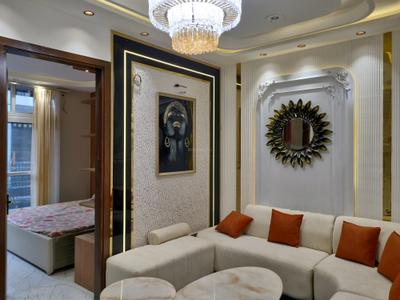 Living Room Image of 765 Sq.ft 3 BHK Apartment / Flat for sale in Vikram Builder Floors by Vikram Properties And Builder, Dwarka Mor New Delhi for Rs. 5200000