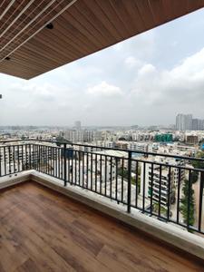 Balcony Image of 1950 Sq.ft 3 BHK Apartment / Flat for rent in EIPL Cornerstone, Puppalaguda Hyderabad for Rs. 70000