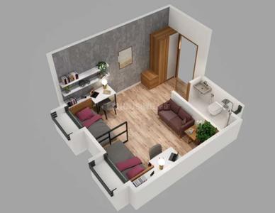 Image of 295 Sq.ft 1 RK Studio for sale in Jhamtani Bizcore, Mundhwa, Pune for Rs. 4000000