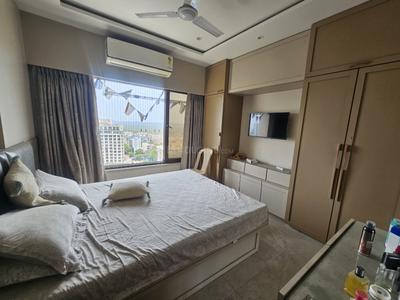 Bedroom Image of 1250 Sq.ft 3 BHK Apartment / Flat for rent in Mallhar Bhimashankar Heights, Dahisar West Mumbai for Rs. 80000