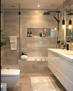 Bathroom Image of 950 Sq.ft 2 BHK Apartment / Flat for sale in Kopar Khairane Navi Mumbai for Rs. 9300000