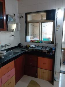 Kitchen Image of 1650 Sq.ft 3 BHK Apartment / Flat for rent in Vanashree Apartment, Seawoods Navi Mumbai for Rs. 149000