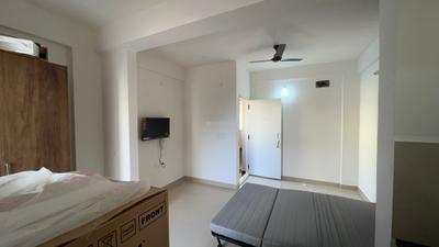 Bedroom Image of 250 Sq.ft 1 RK Independent House for rent in Hennur Bengaluru for Rs. 16000