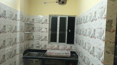 Kitchen Image of 401 Sq.ft 1 BHK Apartment / Flat for rent in Uttar Panchanna Gram Kolkata for Rs. 10500