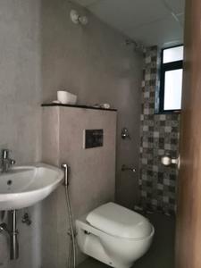 Common Bathroom One Image of 2154 Sq.ft 4 BHK Apartment / Flat for rent in Shapoorji Pallonji Vanaha, Bavdhan Pune for Rs. 48000