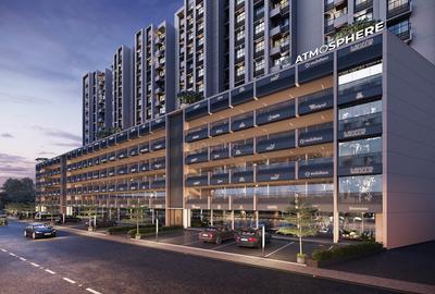 Image of 1228 Sq.ft 2 BHK Apartment / Flat for sale in Sun Atmosphere, Shela, Ahmedabad for Rs. 6000000