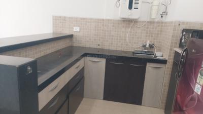 Kitchen Image of 640 Sq.ft 1 RK Studio for sale in Lodha Belmondo, Gahunje Pune for Rs. 7200000