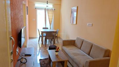 Living Room Image of 710 Sq.ft 1 BHK Builder Floor for rent in Hulimavu Bengaluru for Rs. 20000
