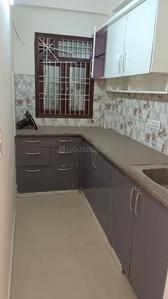 Kitchen Image of 500 Sq.ft 1 BHK Builder Floor for rent in Preet Vihar New Delhi for Rs. 14000