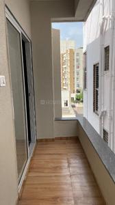 Balcony Image of 364 Sq.ft 1 RK Independent House for rent in Charholi Budruk Pune for Rs. 9000