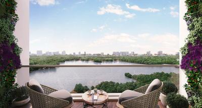 Balcony Image of 1818 Sq.ft 3 BHK Apartment / Flat for sale in Prestige Somerville by Prestige Projects Pvt Ltd, Whitefield Bengaluru for Rs. 29700000
