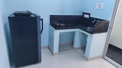 Kitchen Image of 610 Sq.ft 1 RK Apartment / Flat for rent in Gachibowli Hyderabad for Rs. 20000