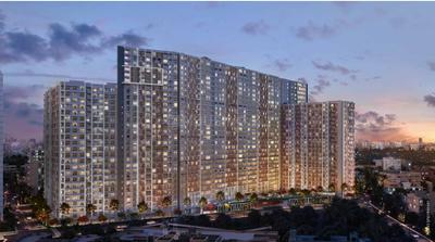 Image of 1171 Sq.ft 3 BHK Apartment / Flat for sale in Bandra East, Mumbai for Rs. 69300000