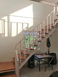 Staircase Image of 1550 Sq.ft 3 BHK Villa for sale in Dkrrish Green Beauty Farms, Nagli Sabapur Noida for Rs. 13000000