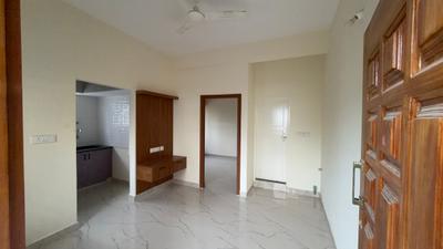Living Room Image of 600 Sq.ft 1 BHK Apartment / Flat for rent in Nagavara Bengaluru for Rs. 19000