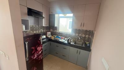 Kitchen Image of 1440 Sq.ft 3 BHK Builder Floor for rent in Signature Global Park 2 And 3, Sector 36 Sohna for Rs. 35000