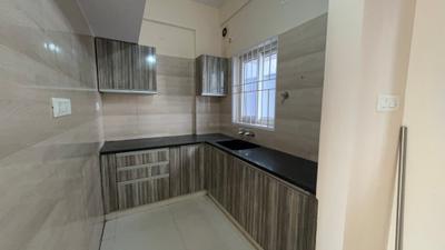 Kitchen Image of 700 Sq.ft 1 BHK Builder Floor for rent in HSR Layout Bengaluru for Rs. 28000