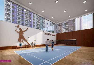 Image of 1092 Sq.ft 2 BHK Apartment / Flat for sale in Kohinoor Viva Pixel Phase 2, Dhanori, Pune for Rs. 6100000