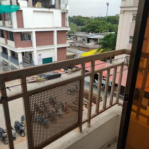 Balcony Image of 700 Sq.ft 2 BHK Apartment / Flat for rent in Amardeep Heritage Phase II, Sayajipura Vadodara for Rs. 17000