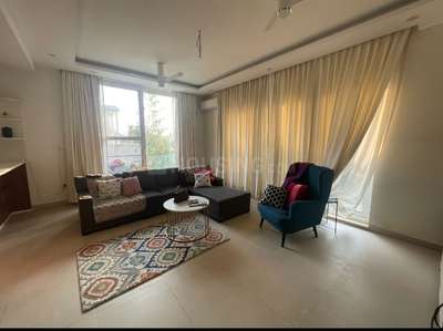 Living Room Image of 1650 Sq.ft 3 BHK Apartment / Flat for rent in Balliwala Dehradun for Rs. 32000