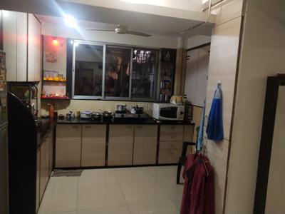 Kitchen Image of 950 Sq.ft 2 BHK Apartment / Flat for sale in Sanpada Navi Mumbai for Rs. 12500000