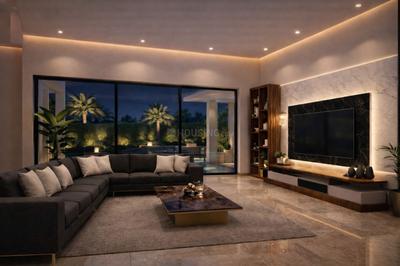 Hall Image of 2500 Sq.ft 4 BHK Independent House for sale in Koonammavu Kochi for Rs. 20000000