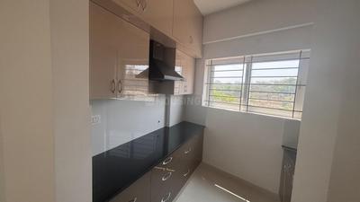 Kitchen Image of 582 Sq.ft 1 BHK Apartment / Flat for rent in K R Puram Bengaluru for Rs. 18000