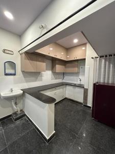 Kitchen Image of 500 Sq.ft 1 BHK Builder Floor for rent in Indira Nagar Bengaluru for Rs. 39600