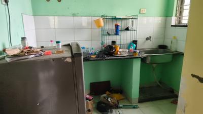 Kitchen Image of 480 Sq.ft 1 BHK Apartment / Flat for sale in Shapoorji, New Town Kolkata for Rs. 2550000
