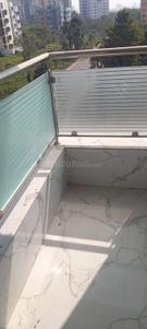 Balcony Image of 1400 Sq.ft 3 BHK Apartment / Flat for rent in New Town Kolkata for Rs. 25000