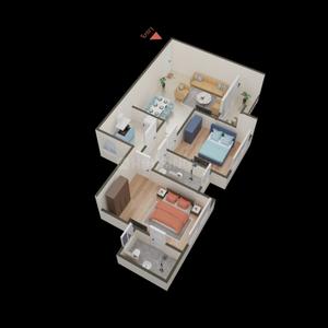 Image of 670 Sq.ft 2 BHK Apartment / Flat for sale in Runwal Avenue Wing M, Kanjurmarg East, Mumbai for Rs. 16000000