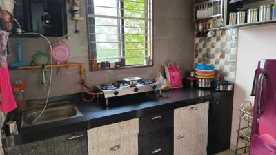 Kitchen Image of 1200 Sq.ft 2 BHK Apartment / Flat for sale in Karnavati Enclave, New Maninagar Ahmedabad for Rs. 3575000