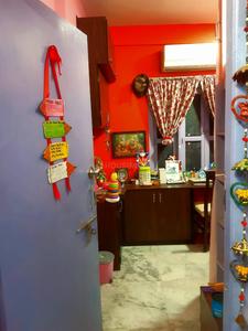 Kitchen Image of 940 Sq.ft 2 BHK Apartment / Flat for sale in Haltu Kolkata for Rs. 5000000