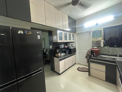 Kitchen Image of 2250 Sq.ft 3 BHK Apartment / Flat for rent in Bodakdev Ahmedabad for Rs. 55000