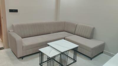 Living Room Image of 850 Sq.ft 1 BHK Builder Floor for rent in Sector 46 Gurgaon for Rs. 40000
