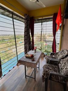 Hall Image of 950 Sq.ft 1 BHK Apartment / Flat for rent in Charholi Budruk Pune for Rs. 21000