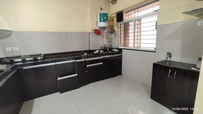 Kitchen Image of 700 Sq.ft 2 BHK Apartment / Flat for rent in Bramha Skycity, Dhanori Pune for Rs. 32500