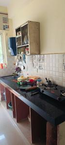 Kitchen Image of 650 Sq.ft 2 BHK Apartment / Flat for sale in Real Avani Homes, Sukhdeopura Nohara Jaipur for Rs. 3800000