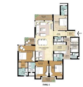 4.5 BHK Apartment