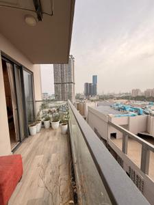 Balcony Image of 2040 Sq.ft 3 BHK Apartment / Flat for rent in M3M Heights, Sector 65 Gurgaon for Rs. 80000