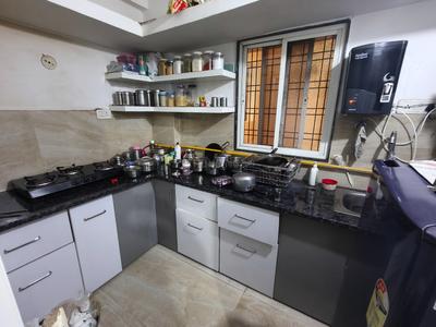 Kitchen Image of 731 Sq.ft 2 BHK Apartment / Flat for sale in Sai Pride Homes, Nipania Indore for Rs. 5500000