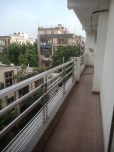 Balcony Image of 2200 Sq.ft 4 BHK Builder Floor for rent in Vasant Kunj New Delhi for Rs. 125000
